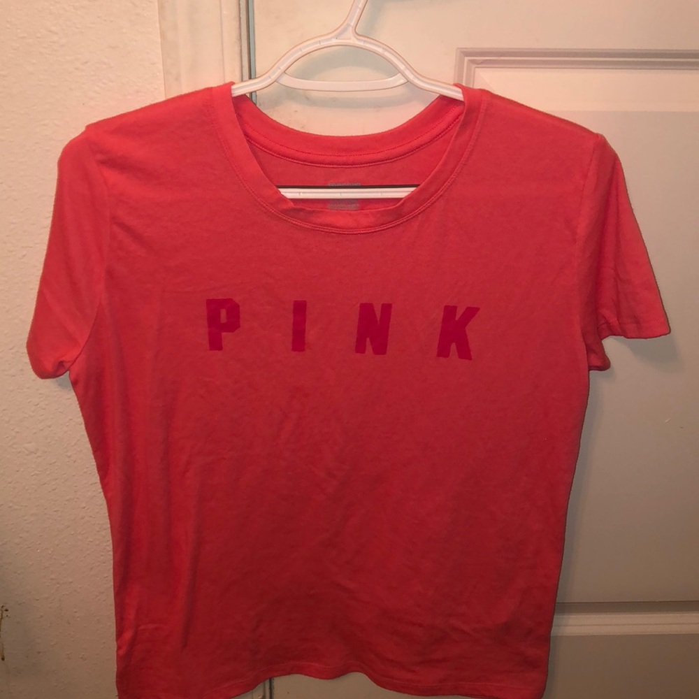 Hot pink T shirt